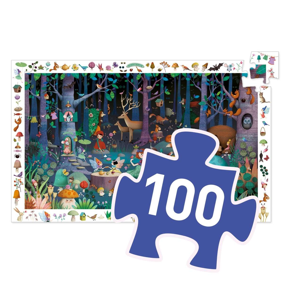 Suchpuzzle Zauberwald 100 Teile