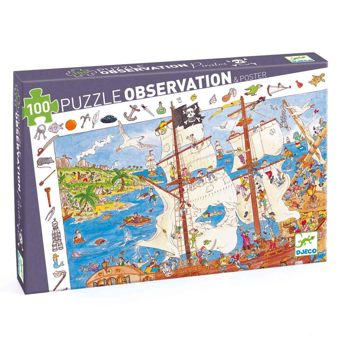 Puzzle Piraten - 100 Teile