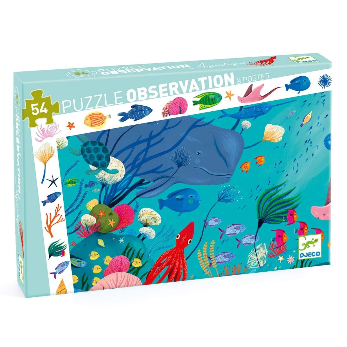 Wimmelpuzzle Unterwasserwelt - 54 Teile
