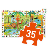Puzzle Dschungel - 35 Teile