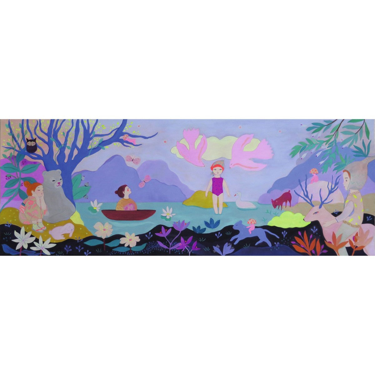 Puzzle Gallerie: Children's Lake - 100 Teile