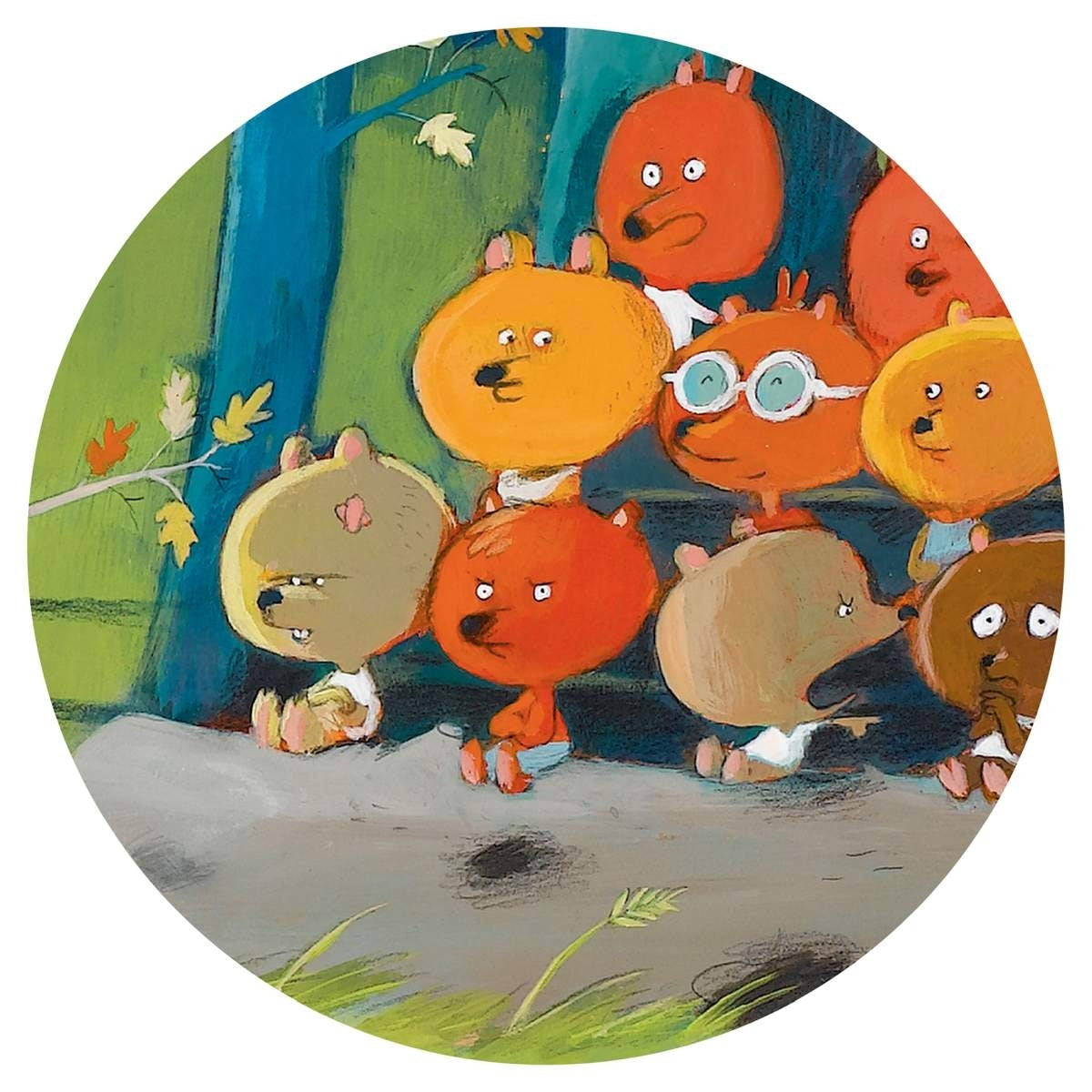 Puzzle Gallery Forest Friends - 100 Teile