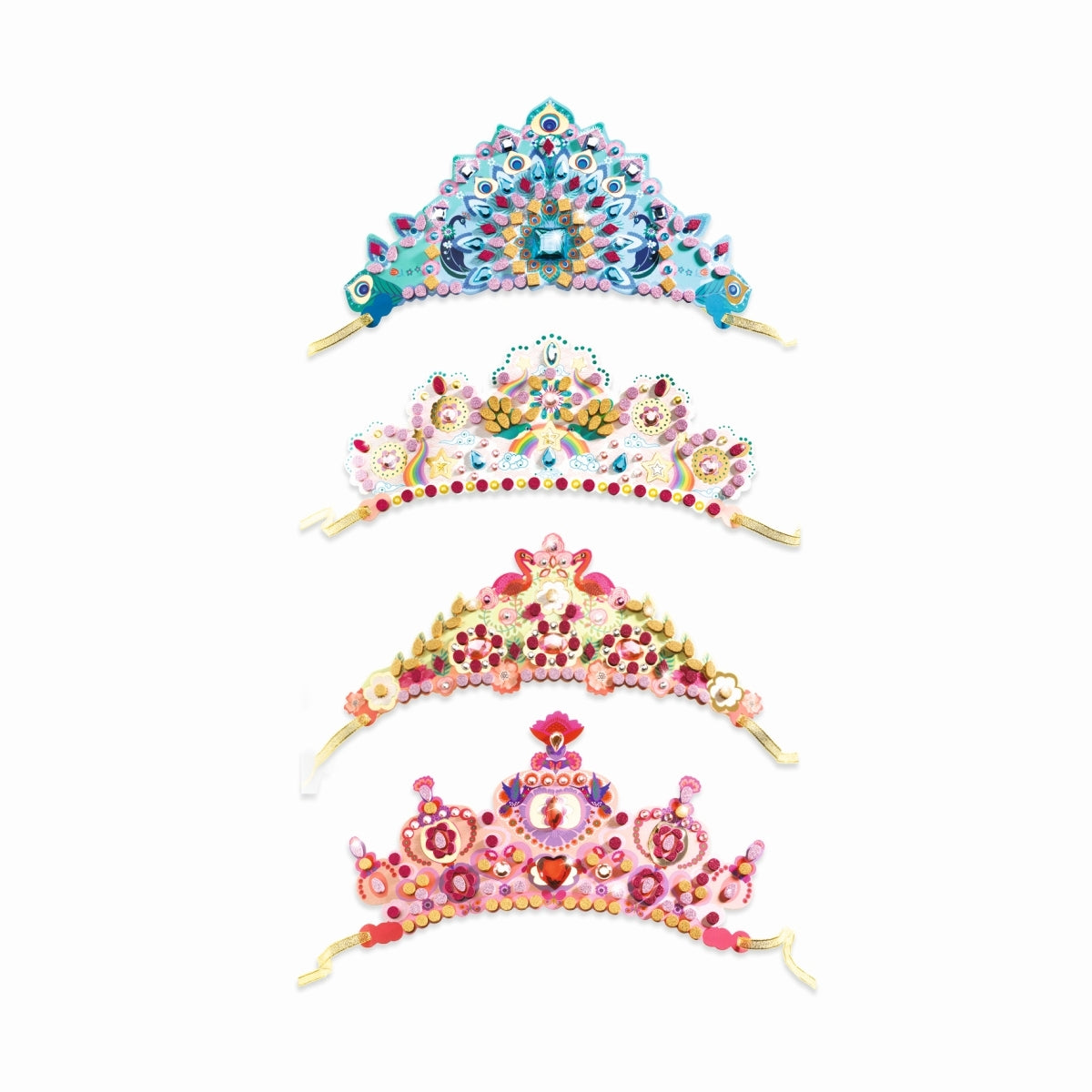 Mosaik-Diademe: Wie eine Prinzessin