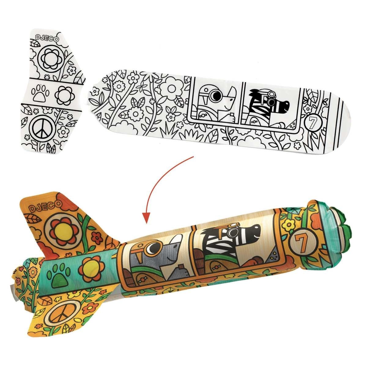 Do it yourself: Flugzeuge Am Himmel