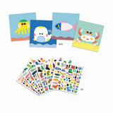 Sticker 3-6: Stickerbilder Meerestiere