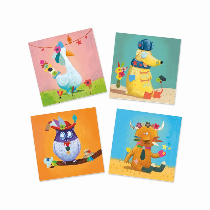 Sticker 3-6: Stickerbild Tiere