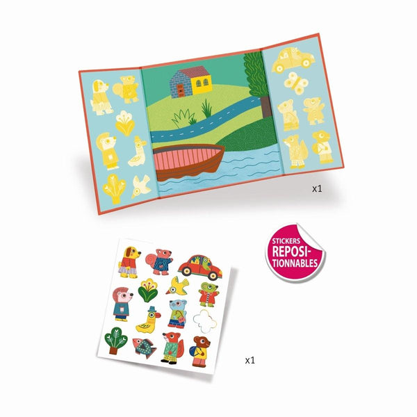 Sticker Tiere - WELTENTDECKER