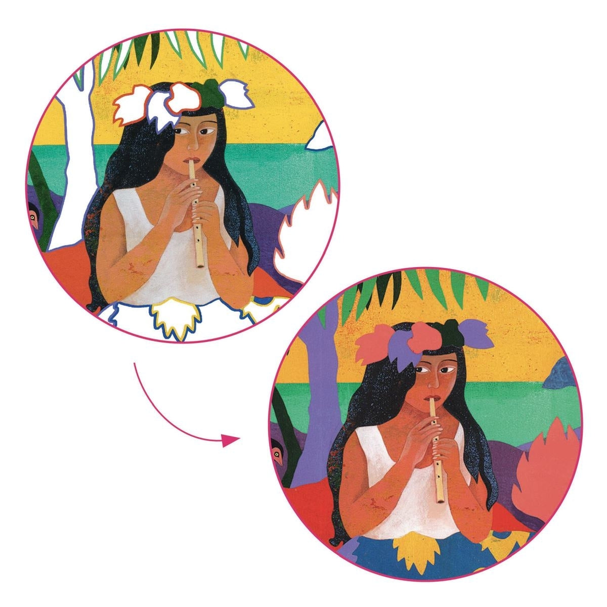 Malen DJECO Inspired by: Polynesien