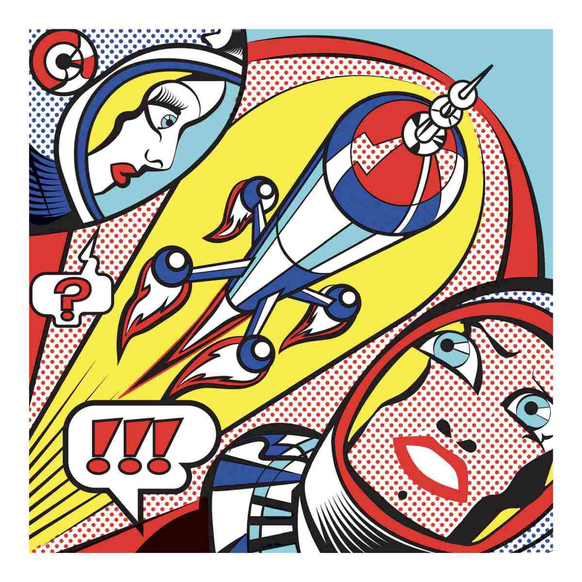 Inspired by: Roy Lichtenstein