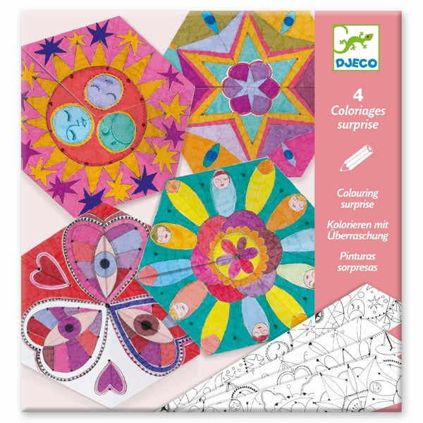 Ausmalbild Mandalas Sternenbilder - WELTENTDECKER