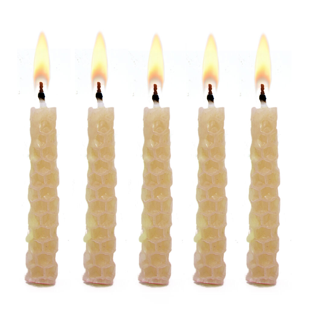Bienenwachskerzen-Kit Natur (Kikkerland Natural Beeswax Candle Kit)