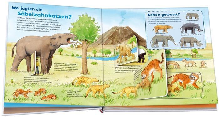 WIW Junior Bd. 30 Dinosaurier und Tiere der Urzeit - WELTENTDECKER