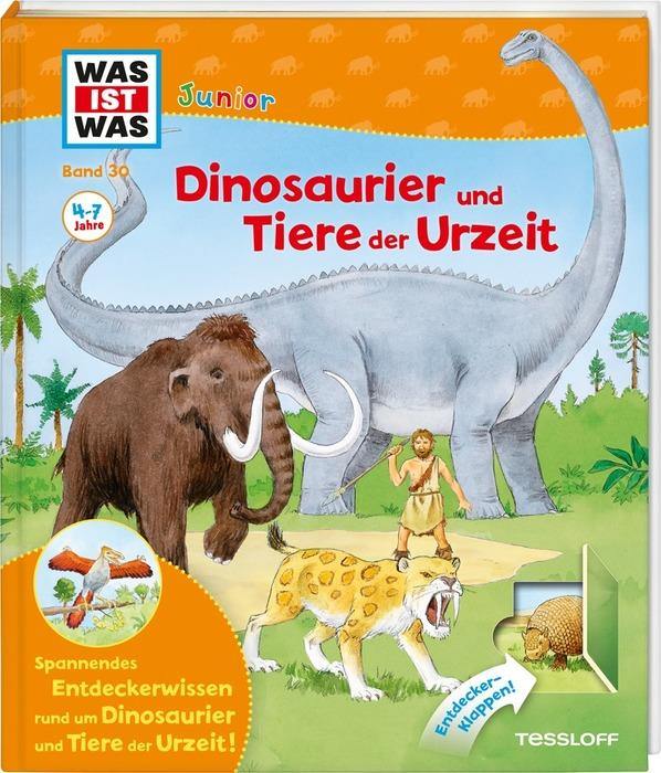 WIW Junior Bd. 30 Dinosaurier und Tiere der Urzeit - WELTENTDECKER