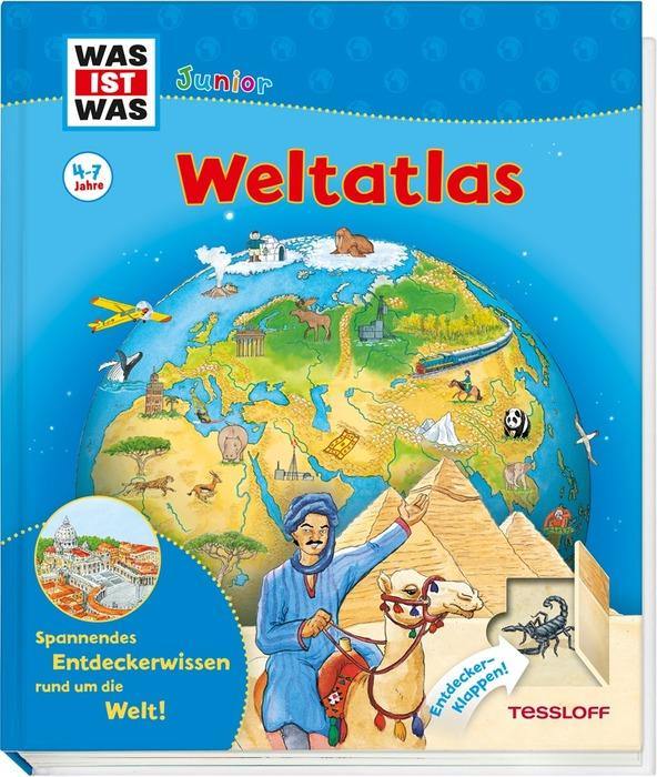 WAS IST WAS Junior Weltatlas - WELTENTDECKER