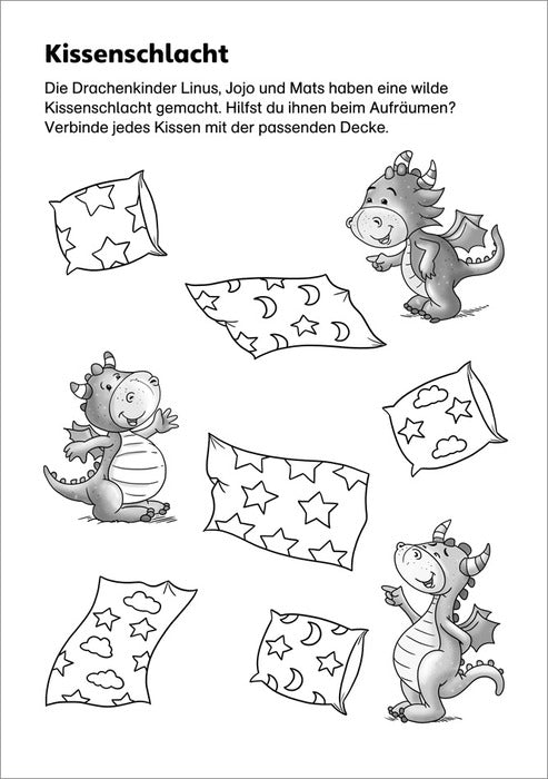 LERNSTERN Mein drachenstarker Kindergartenblock.