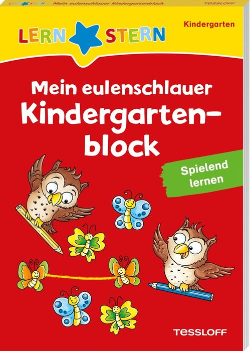 LERNSTERN Mein eulenschlauer Kindergartenblock.