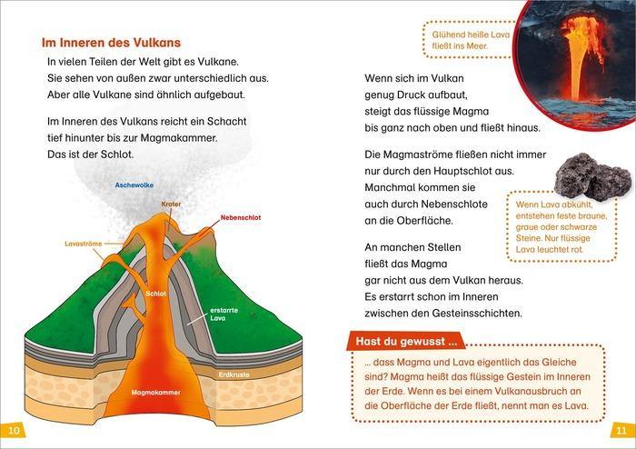 WIW Erstes Lesen Vulkane - WELTENTDECKER