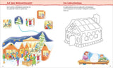 WAS IST WAS Kindergarten Malen Rätseln Stickern Wir feiern Weihnachten