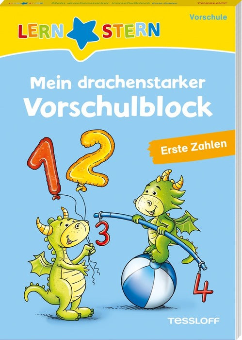 LERNSTERN Mein drachenstarker Vorschulblock. Erste Zahlen