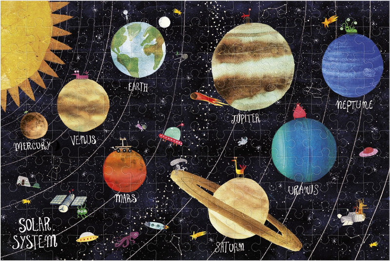 Micropuzzle 150pcs - Discover the Planets