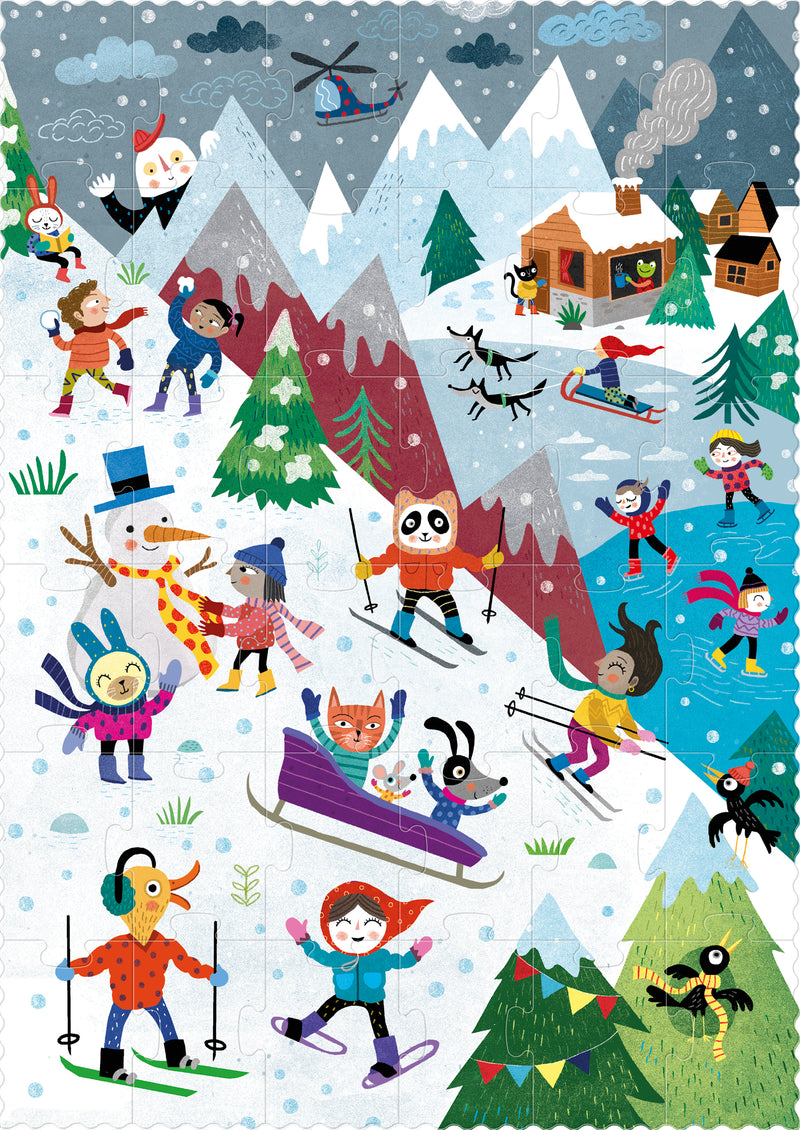 Puzzle - Let's go to the mountain