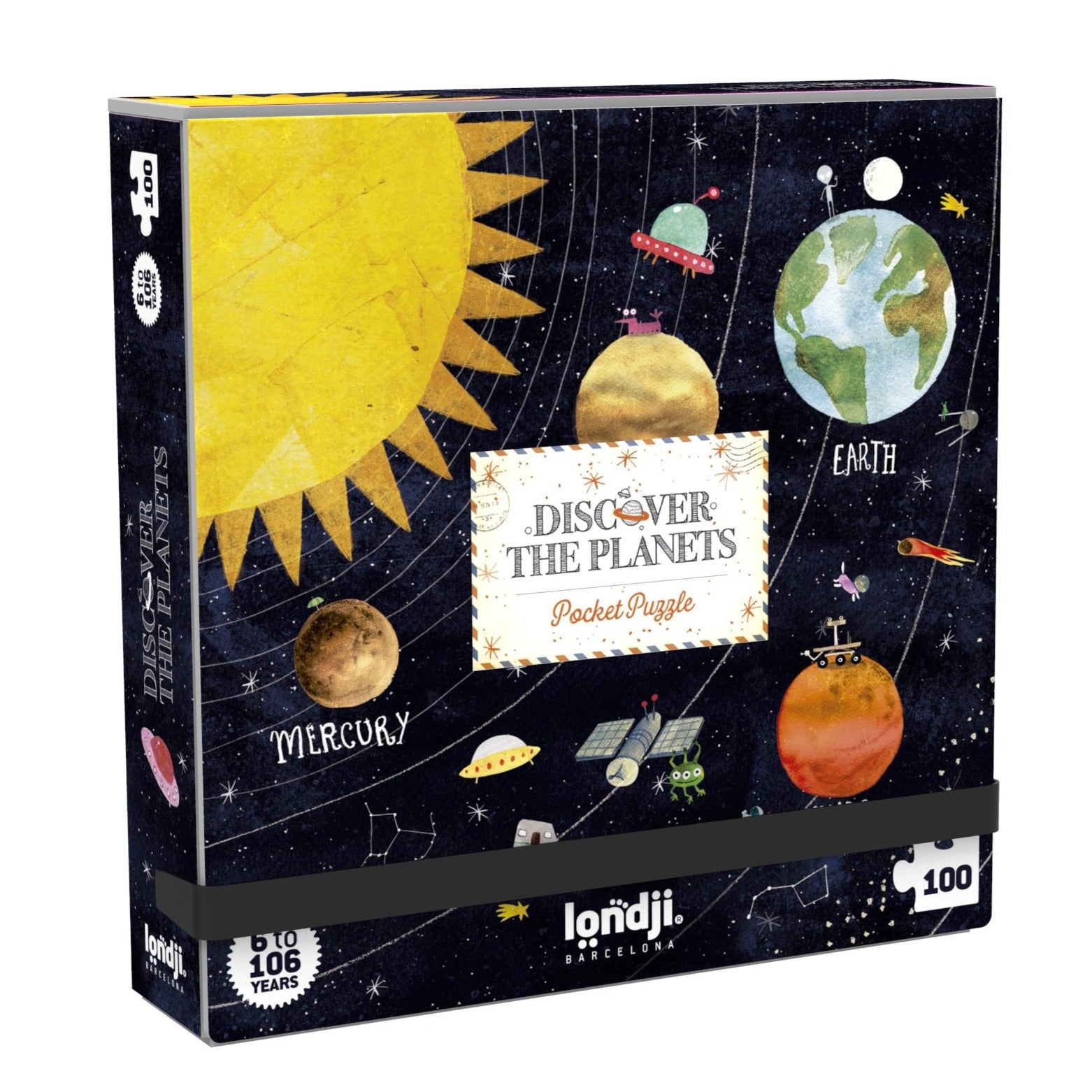 Pocket Puzzle - Discover the Planets -100 pcs