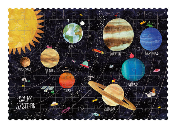 Pocket Puzzle - Discover the Planets -100 pcs