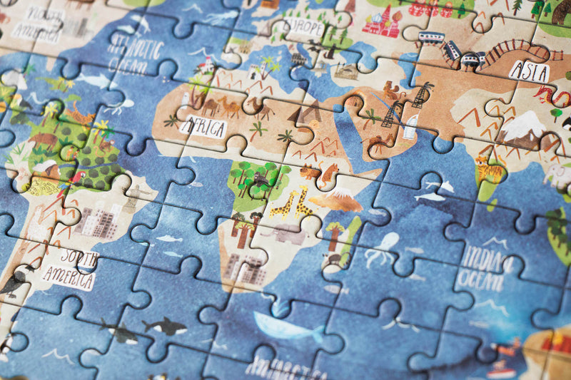 Pocket Puzzle - Discover the World -100 pcs