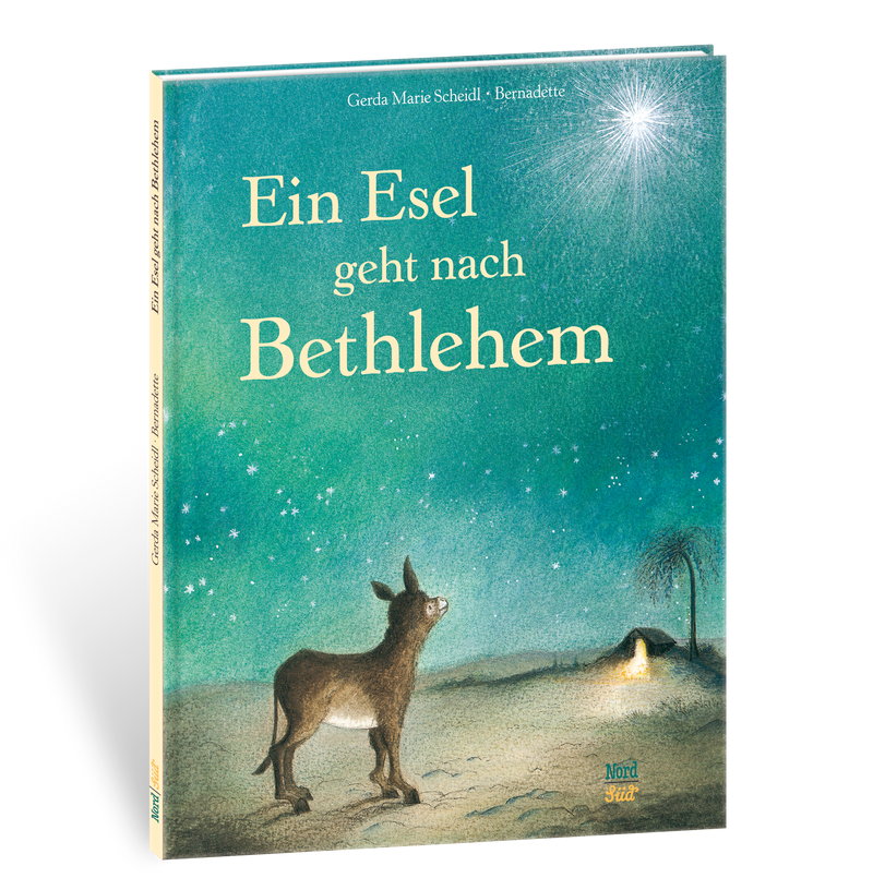 Ein Esel geht nach Bethlehem