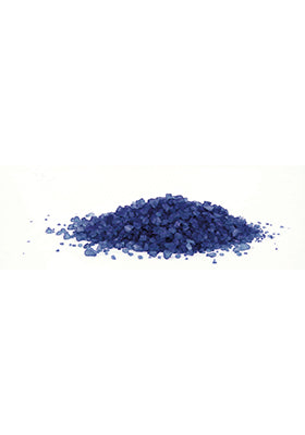 Badekristalle blau