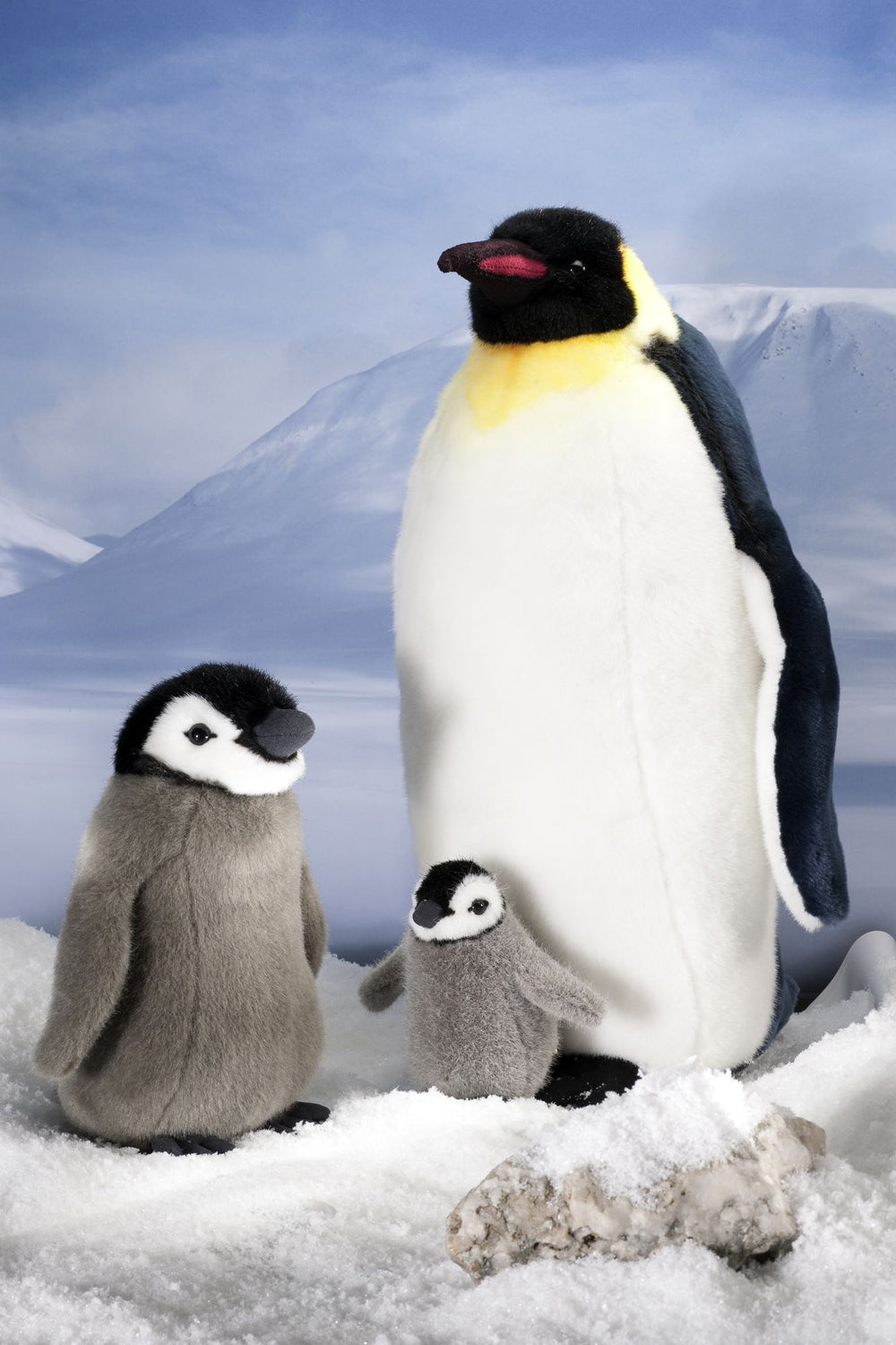Kaiserpinguinbaby  grau  12 cm