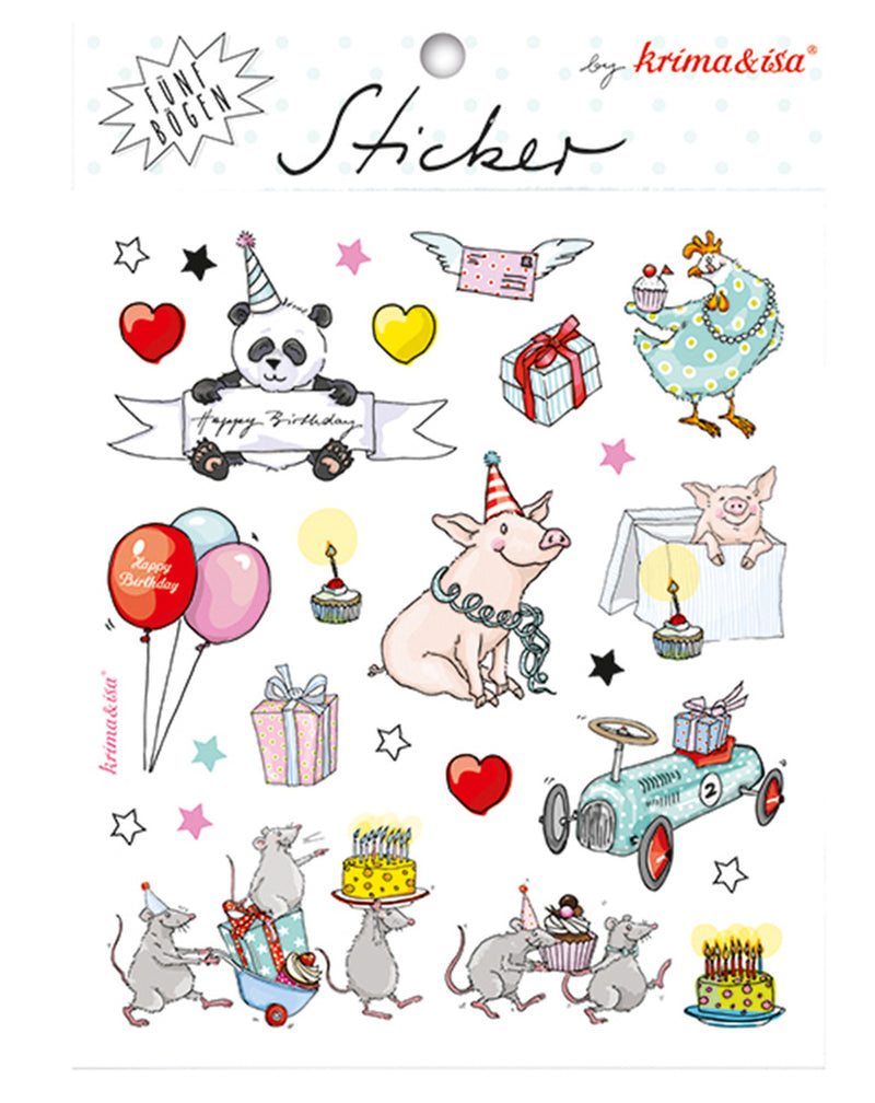 Sticker Geburtstag
