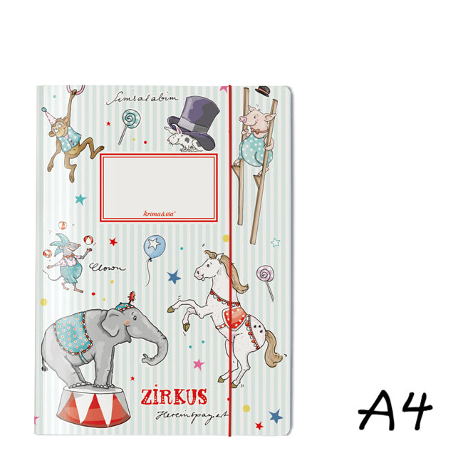 Sammelmappe Zirkus A4