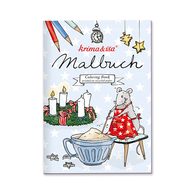 Malbuch Backmaus