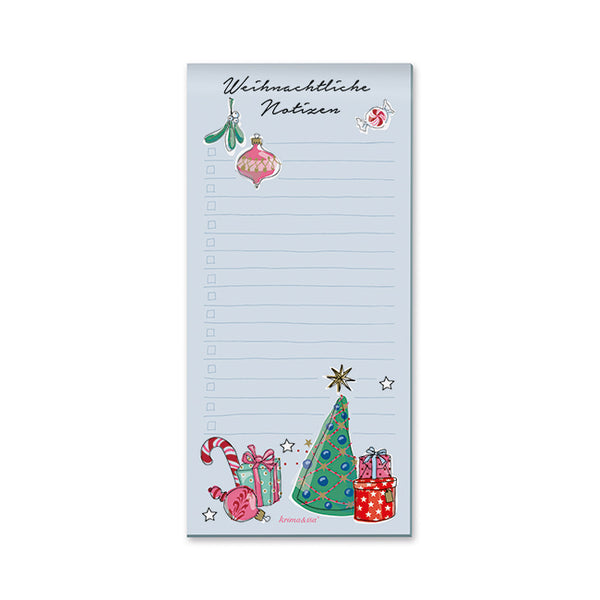 Notizblock Weihnachten