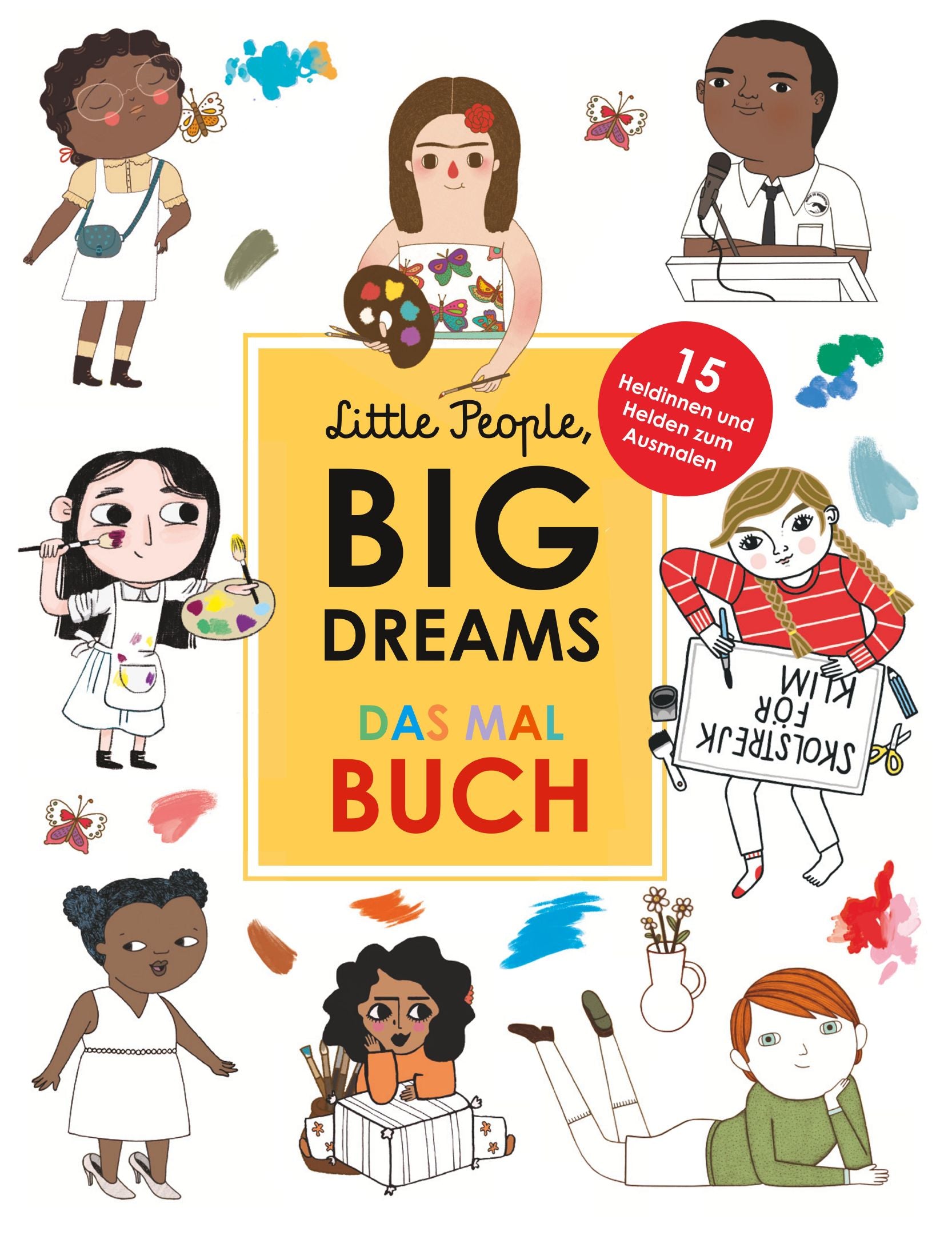 Little People, Big Dreams - Malbuch