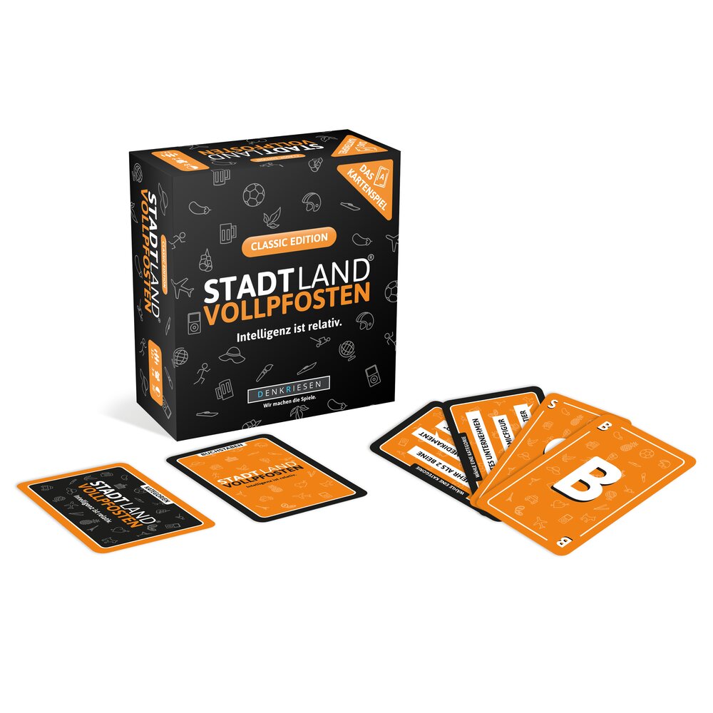 STADT LAND VOLLPFOSTEN® - Das Kartenspiel - Classic Edition