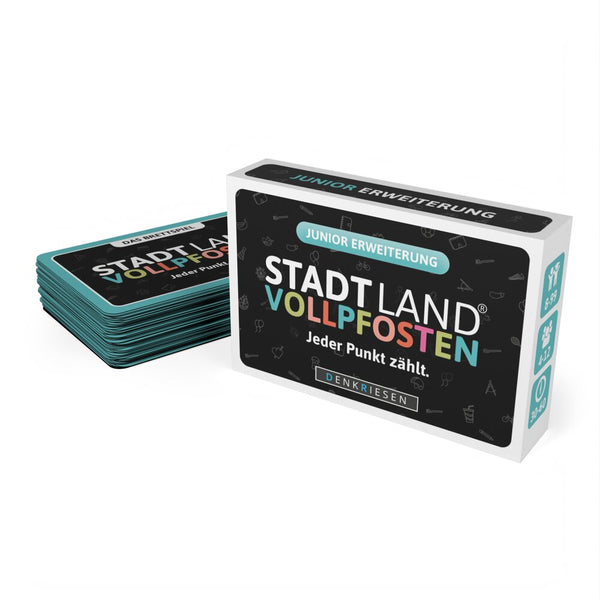 STADT LAND VOLLPFOSTEN® - Brettspiel - Erweiterung - Junior Edition