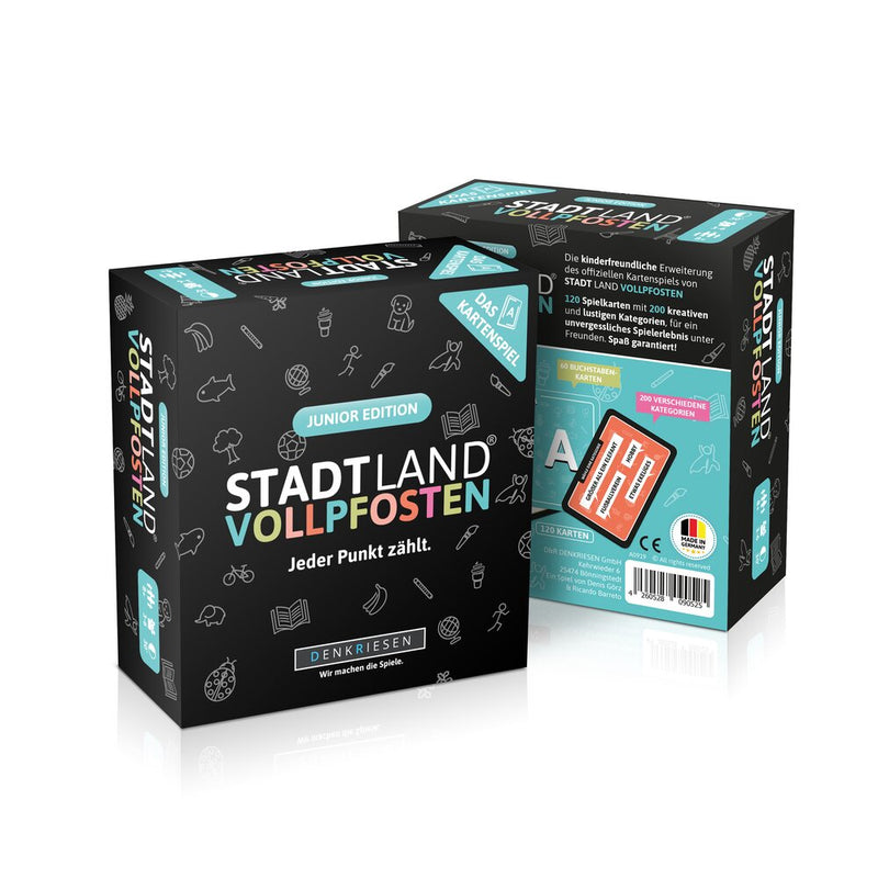 STADT LAND VOLLPFOSTEN® - Das Kartenspiel - Junior Edition
