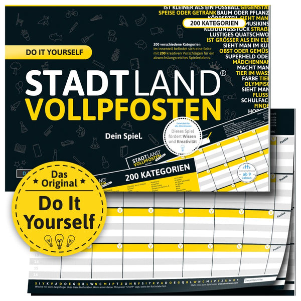 STADT LAND VOLLPFOSTEN® - Do it Yourself Edition