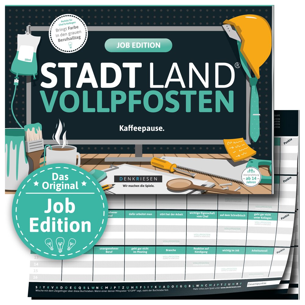 STADT LAND VOLLPFOSTEN® - Job Edition "Kaffeepause."